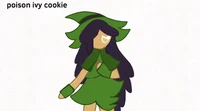 poison ivy cookie