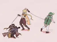 Zhongli and Venti