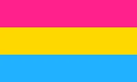 Pansexual flag