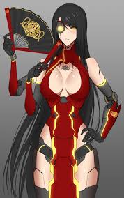 girl crimson typhoon