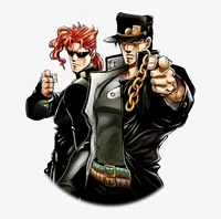 Kakyoin and Jotaro