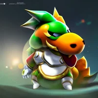 bowser jrs left nut