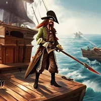Evil pirate