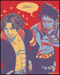 Ace law and luffy