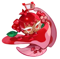 pomegrante cookie