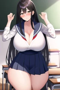 Thicc Schoolgirl