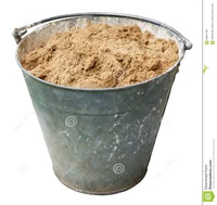 bucket of sand