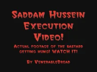 Saddam Hussein Screa