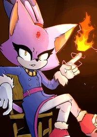 Blaze the cat
