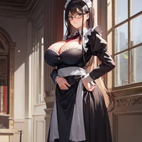 Serious Maid