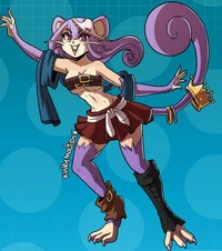 Monster girl Rattata