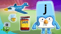 Alphablock J