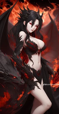 Dragon demon female 