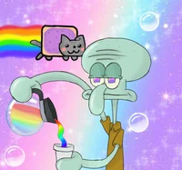 Loving Squidward