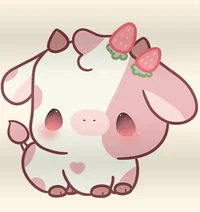 Strawberry cow