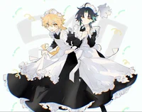 Aether w Xiao maid