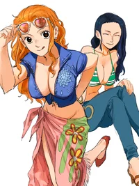 Robin and Nami