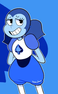 Past blue spinel
