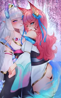 Syndra and Ahri