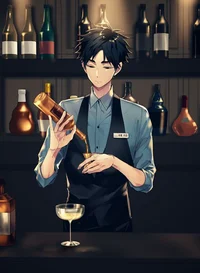 Sexy bartender