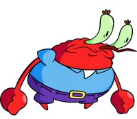 Bob sponge Mr Krabs