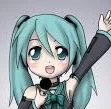 Young Hatsune Miku 