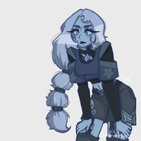 Emo Blue Diamond Au