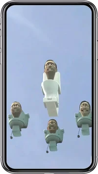 Flying skibidi small