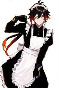 Gi- maid Zhongli
