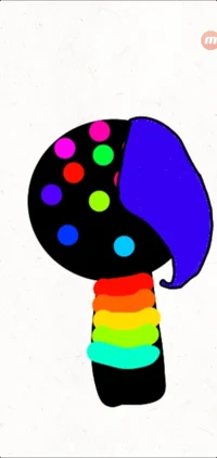 Rainbow dots