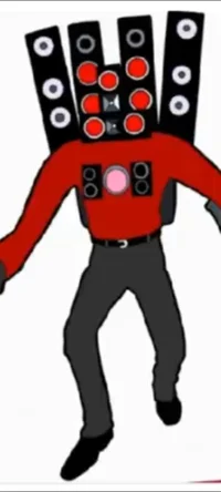 Big speakerman frien