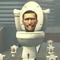 Giant skibidi toilet