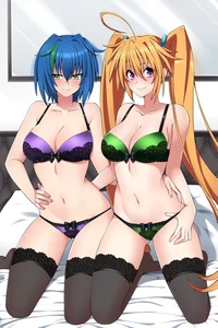 Xenovia y Shidou 