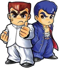 Kunio and Riki