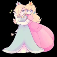 Peach and Rosalina