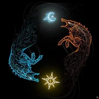 Skoll and Hati