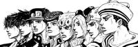 Group of boy bullies