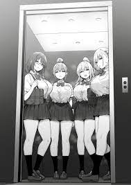 Elevator With Girls