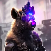 AHyenaInASuit
