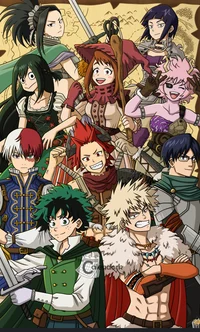 Mha fantasy AU