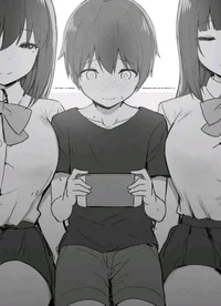 Two high-school girl