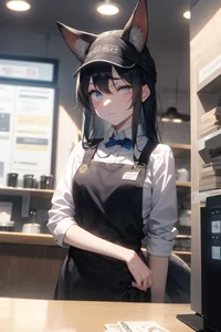 Cringed Cafe Worker