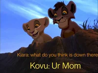 Kovu and Kiara 