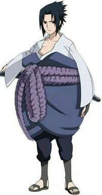 Sasuke but FAT