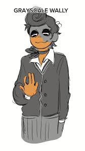 Grayscale wally AU