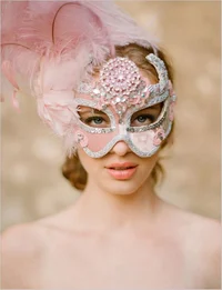 Pink mask