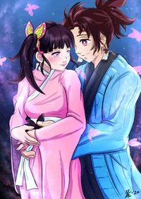 tanjiro and kanao fa