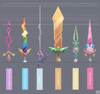 Mane 6 swords