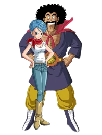Mr Satan and Bulma