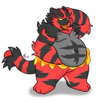 Tubby Incineroar 